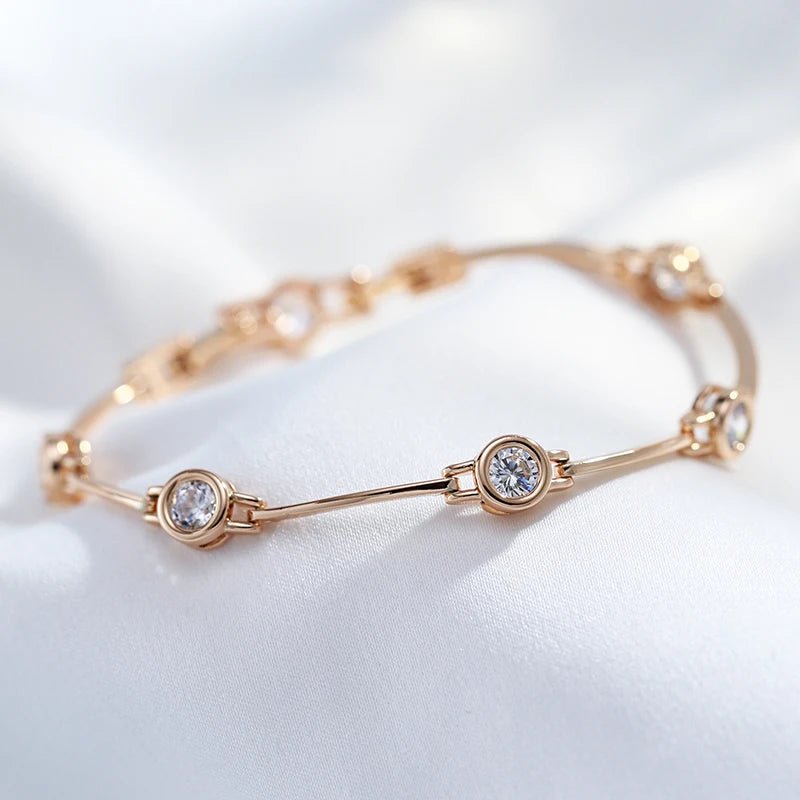 Rose Gold Color Bracelet for Women Luxury