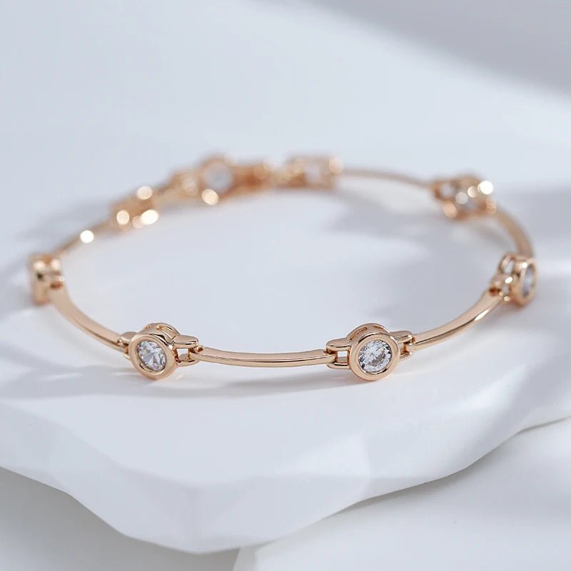 Rose Gold Color Bracelet for Women Luxury